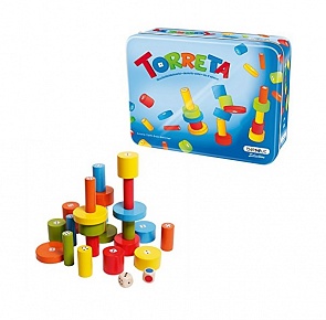 Развивающая детская игра – Башенки, 25 деталей (Beleduc, 22450)